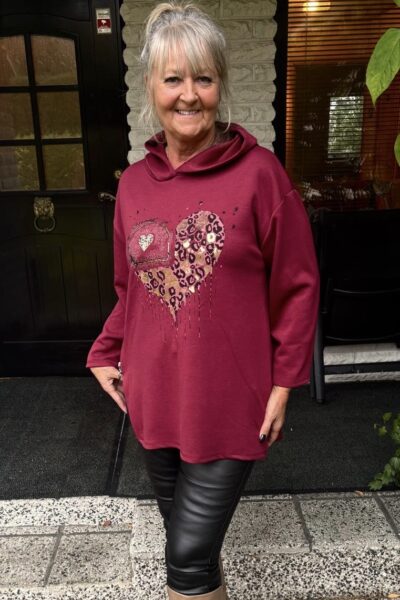 Sydän Collegetunika