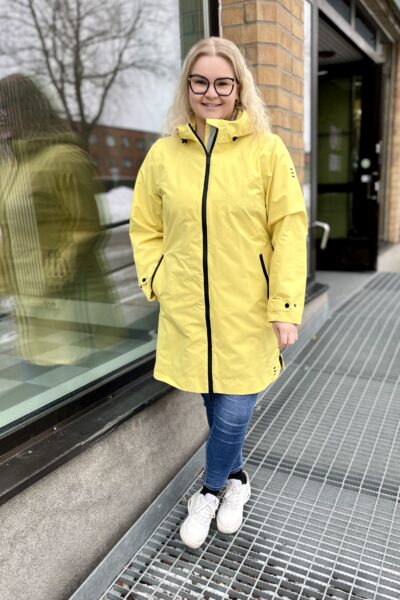 Etage Sadetakki Sitruunankeltainen