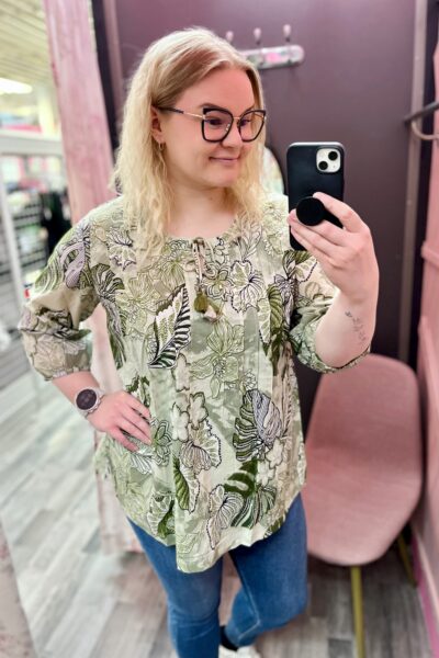 Orientique Pusero/Tunika Oliivi